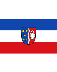 Flag: Holzheim |  landscape flag | 1.35m² | 14.5sqft | 90x150cm | 3x5ft 