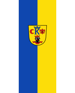 Flag: Huisheim | portrait flag | 3.5m² | 38sqft | 300x120cm | 10x4ft