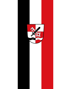 Flag: Münster | portrait flag | 3.5m² | 38sqft | 300x120cm | 10x4ft