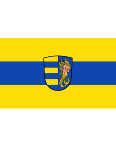 Flag: Niederschönenfeld |  landscape flag | 1.35m² | 14.5sqft | 90x150cm | 3x5ft 