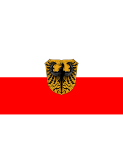 Flag: Nördlingen, GKSt |  landscape flag | 1.35m² | 14.5sqft | 90x150cm | 3x5ft 