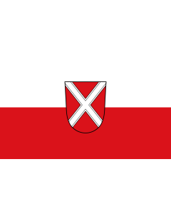 Flag: Oettingen i.Bay., St |  landscape flag | 1.35m² | 14.5sqft | 90x150cm | 3x5ft 