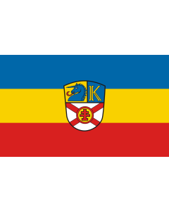Flag: Tapfheim |  landscape flag | 1.35m² | 14.5sqft | 90x150cm | 3x5ft 