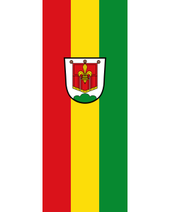 Flag: Balderschwang |  portrait flag | 3.5m² | 38sqft | 300x120cm | 10x4ft 