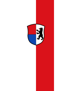 Flag: Betzigau |  portrait flag | 3.5m² | 38sqft | 300x120cm | 10x4ft 