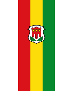 Flag: Blaichach |  portrait flag | 3.5m² | 38sqft | 300x120cm | 10x4ft 