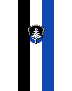 Flag: Bad Hindelang, M |  portrait flag | 3.5m² | 38sqft | 300x120cm | 10x4ft 