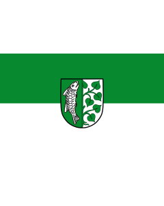 Flag: Immenstadt i.Allgäu, St |  landscape flag | 1.35m² | 14.5sqft | 90x150cm | 3x5ft 