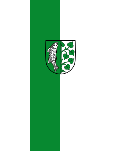 Flag: Immenstadt i.Allgäu, St |  portrait flag | 3.5m² | 38sqft | 300x120cm | 10x4ft 