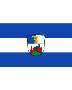 Flag: Oberstaufen, M |  landscape flag | 1.35m² | 14.5sqft | 90x150cm | 3x5ft 