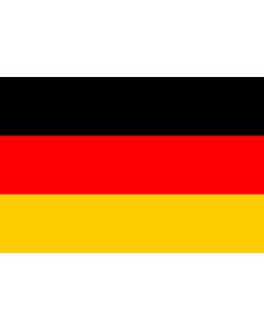 Bandera: Alemania |  bandera paisaje | 0.24m² | 40x60cm 
