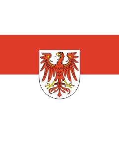 Flagge: XL Brandenburg  |  Querformat Fahne | 2.16m² | 120x180cm 