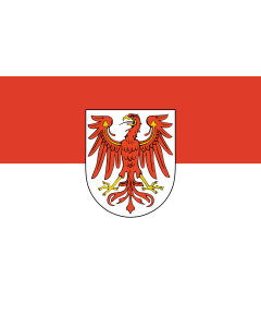 Flag: Brandenburg |  landscape flag | 0.135m² | 1.5sqft | 30x45cm | 1x1.5foot 
