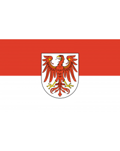 Flagge: Large Brandenburg  |  Querformat Fahne | 1.35m² | 90x150cm 