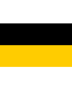 Flagge: XL+ Baden-Württemberg  |  Querformat Fahne | 2.4m² | 120x200cm 