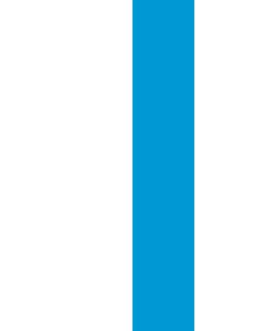 Vertical Hanging Swivel Crossbar Banner Flag: Bavaria |  portrait flag | 6m² | 64sqft | 400x150cm | 13x5ft 