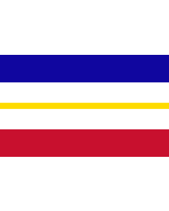 Flag: Mecklenburg-Vorpommern |  landscape flag | 3.75m² | 40sqft | 150x250cm | 5x8ft 