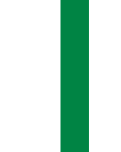 Ausleger-Flagge:  Sachsen  |  Hochformat Fahne | 6m² | 400x150cm 