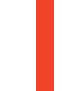 Banner-Flagge:  Thüringen  |  Hochformat Fahne | 3.5m² | 300x120cm 