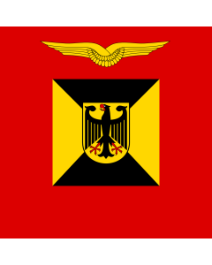Flag: Amtschef Luftwaffenamt |  2.16m² | 23sqft | 150x150cm | 60x60inch 