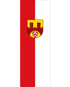 Flag: Bielefeld |  portrait flag | 1.35m² | 14.5sqft | 90x150cm | 3x5ft 