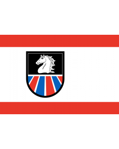 Flag: Municipality Breitenfelde in Schleswig-Holstein |  landscape flag | 1.35m² | 14.5sqft | 90x150cm | 3x5ft 