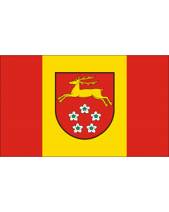 Flag: German municipality of Buchberg |  landscape flag | 1.35m² | 14.5sqft | 90x150cm | 3x5ft 