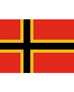 Flag: Proposed flag of Germany, 1948, by Ernst Wirmer |  landscape flag | 1.35m² | 14.5sqft | 100x140cm | 40x55inch 