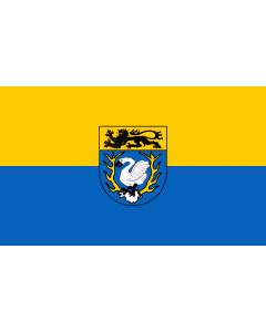 Flag: German district of Aachen |  landscape flag | 2.16m² | 23sqft | 120x180cm | 4x6ft 
