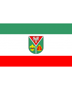 Flag: District of Ostprignitz-Ruppin, Germany |  landscape flag | 2.16m² | 23sqft | 120x180cm | 4x6ft 