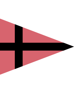 Flagge: Large Divisionskommandeur Heer Panzer Bundeswehr  |  Querformat Fahne | 1.35m² | 100x130cm 