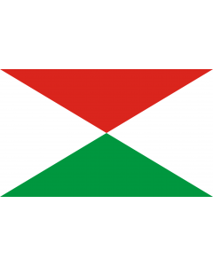 Flag: German municipality of Ducherow |  landscape flag | 1.35m² | 14.5sqft | 90x150cm | 3x5ft 