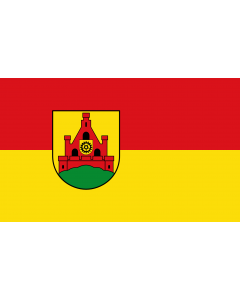 Flag: Town of Gevelsberg |  landscape flag | 1.35m² | 14.5sqft | 90x150cm | 3x5ft 