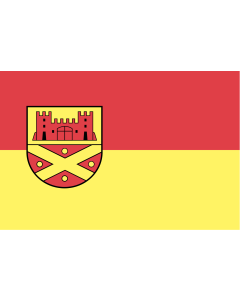 Bandiera: Hüllhorst | It is easy to put a border around this flag image | bandiera paesaggio | 2,16&nbsp;m² | 120&nbsp;×&nbsp;180&nbsp;cm 