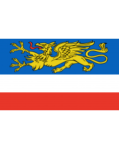 Flag: It is easy to put a border around this flag image |  landscape flag | 1.35m² | 14.5sqft | 90x150cm | 3x5ft 