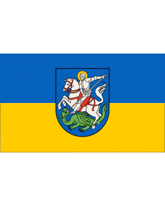 Flag: Hattingen | Beschreibung der Flagge  Die Stadtfarben sind BlauGelb |  landscape flag | 1.35m² | 14.5sqft | 90x150cm | 3x5ft 