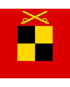 Flagge: XL Heeresführungskommando 1995 Bundeswehr | Fahne 2.16m² | 150x150cm