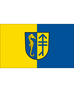 Bandiera: Hiddensee | German municipality of Hiddensee | Commune allemande de Hiddensee | Gemeinde Hiddensee | bandiera paesaggio | 2,16&nbsp;m² | 120&nbsp;×&nbsp;180&nbsp;cm 