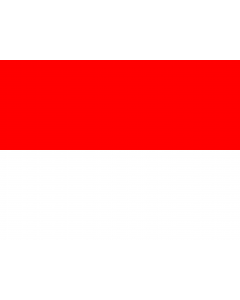 Flag: Kirchlengern | Gemeinde Kirchlengern, Deutschland |  landscape flag | 1.35m² | 14.5sqft | 100x130cm | 40x50inch 