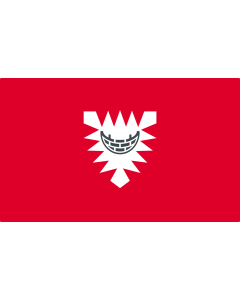 Flag: German city of Kiel |  landscape flag | 0.06m² | 0.65sqft | 20x30cm | 8x12in 