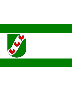 Flagge: Large Stadt Löhne, Deutschland  |  Querformat Fahne | 1.35m² | 90x150cm 