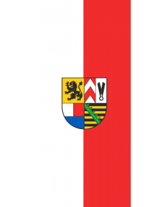 Flag: German district Sonneberg |  portrait flag | 1.35m² | 14.5sqft | 90x150cm | 3x5ft 
