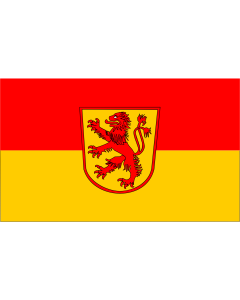 Flagge: Large Stadt Lünen  |  Querformat Fahne | 1.35m² | 90x150cm 