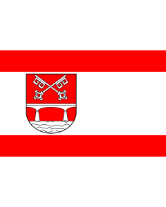 Bandiera: Petershagen | It is easy to put a border around this flag image | bandiera paesaggio | 1,35&nbsp;m² | 90&nbsp;×&nbsp;150&nbsp;cm 