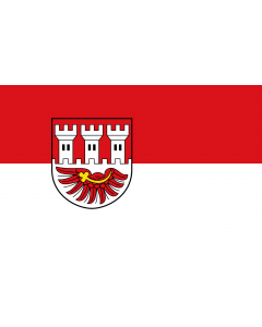 Flag: German city of Porta Westfalica |  landscape flag | 1.35m² | 14.5sqft | 90x150cm | 3x5ft 