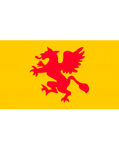Flag: Rostock  reported 1848 | Rostock in 19th Century, reported 1848 |  landscape flag | 0.06m² | 0.65sqft | 20x30cm | 8x12in 