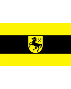Flag: City of Herne |  landscape flag | 1.35m² | 14.5sqft | 90x150cm | 3x5ft 