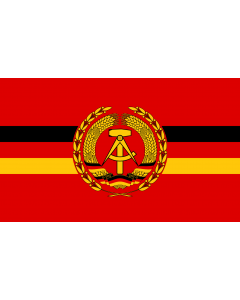 Flag: Warships of VM of the German Democratic Republic |  landscape flag | 1.35m² | 14.5sqft | 90x150cm | 3x5ft 