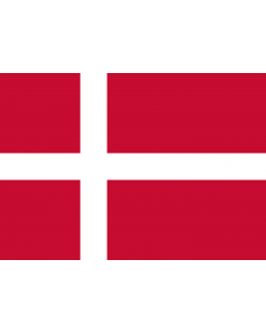 Flag: Denmark |  landscape flag | 0.7m² | 7.5sqft | 70x100cm | 2x3ft 