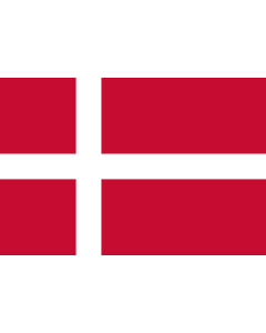 Flag: Denmark |  landscape flag | 0.135m² | 1.5sqft | 30x45cm | 1x1.5foot 